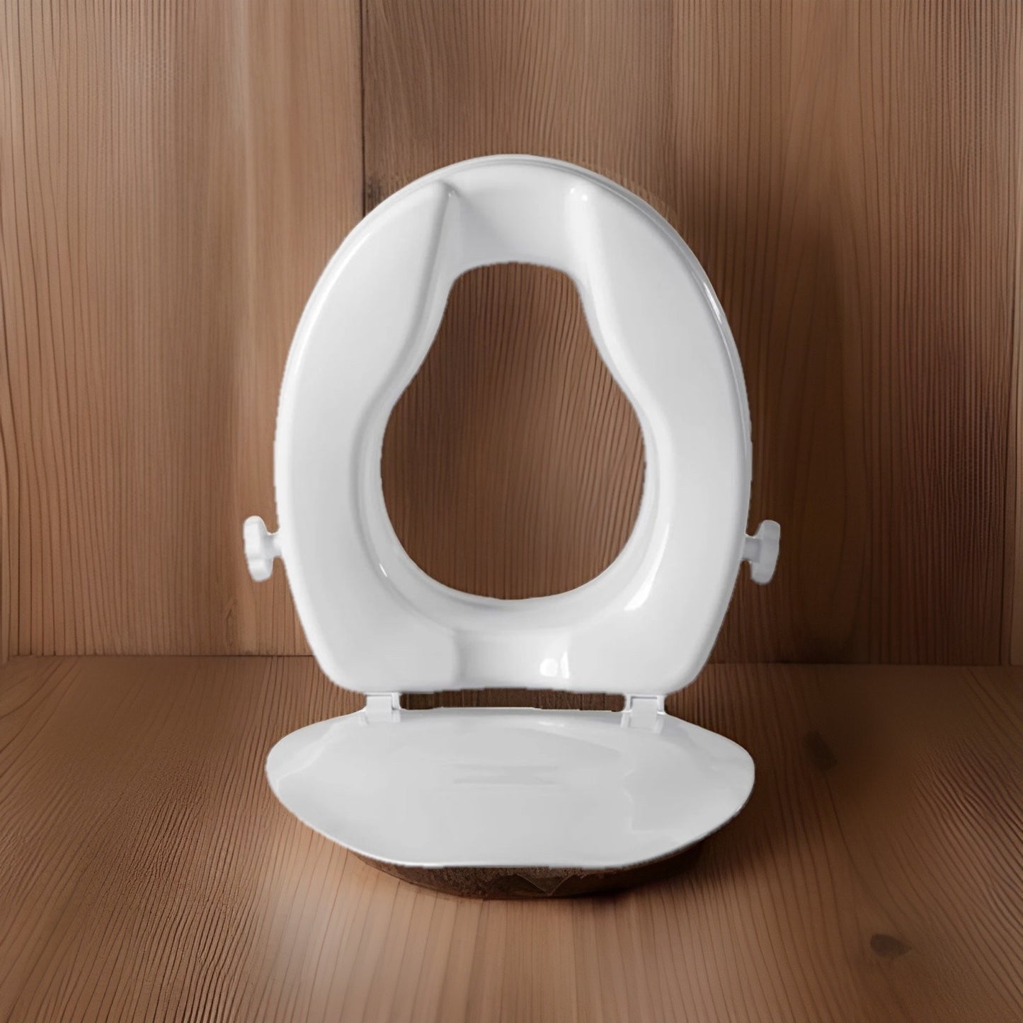 Toilettensitzerhöhung Toilettenerhöher Toilettenaufsatz Sitzerhöhung bis 136 kg.