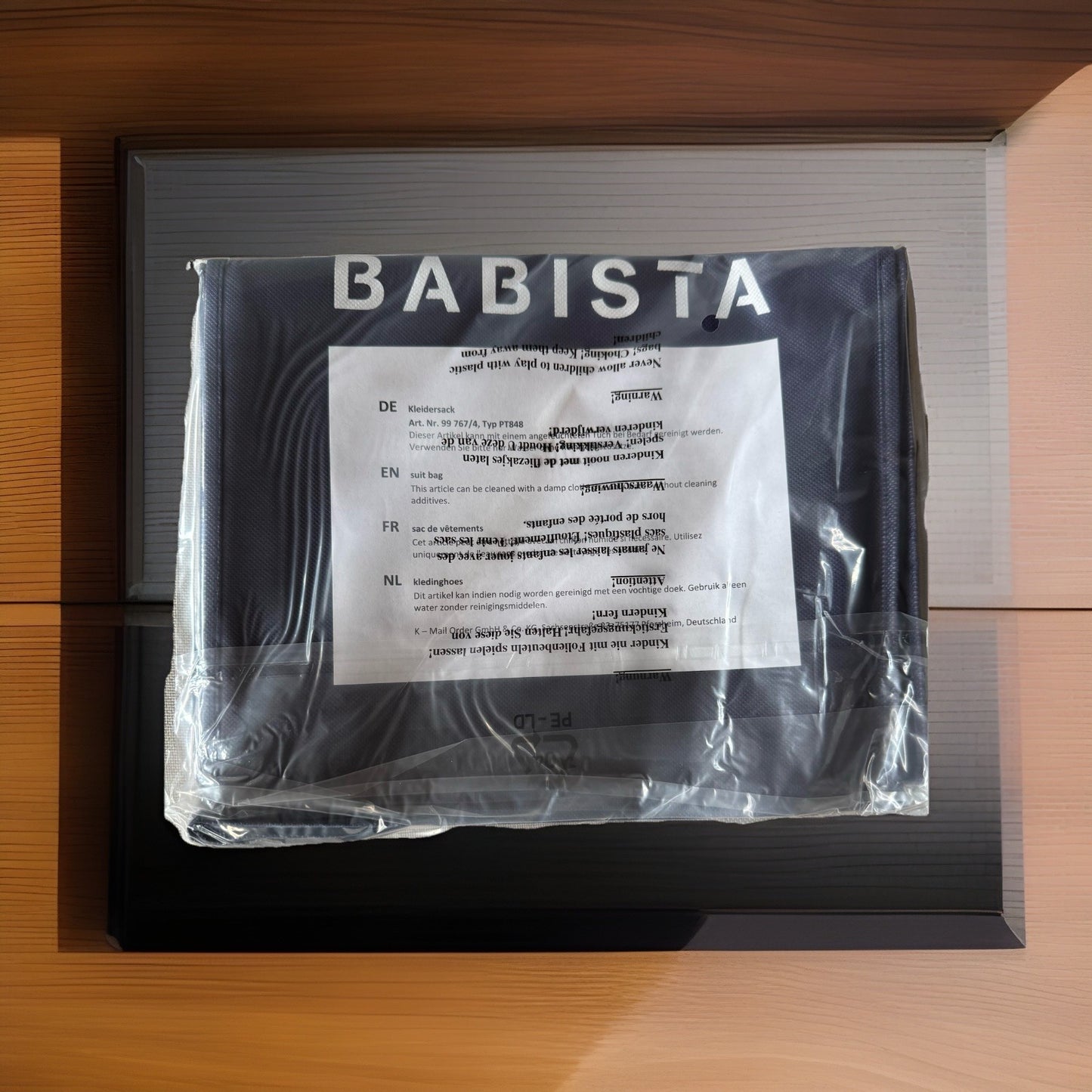 Kleiderschutzhüllen Babista. 3er Set