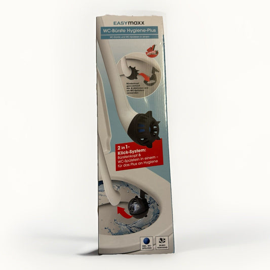 EASYmaxx WC Reinigungs Bürste 2-in-1 Silikon Toilettenbürste Spülstein Klobürste