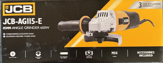 JCB Winkelschleifer 115 mm Trennschleifer 600 Watt Sanftanlauf 