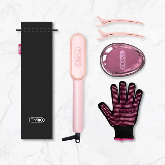 TYMO RING Straightening Brush, Anti-scald Straightener, Straightening Comb...