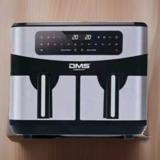 DMS 11L Doppel-Heißluftfritteuse Fritteuse Doppelkammer Digital HF-11S